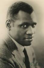 c. 1930's Paul Robeson Signed Photograph picture