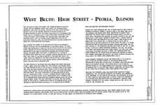 High Street,High Street,Peoria,Peoria County,IL,Illinois,HABS,Historic Survey picture