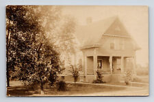 RPPC Colonial Revival Two Story Home Postcard picture