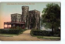 Old Vintage Postcard of Libby Castle Fort Washington Park New York picture