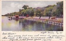  Postcard Boat House + Promenade Lake Harriet Minneapolis MN  picture