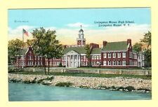 Livingston Manor High School Livingston Manor New York 1910's Postcard picture