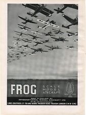 Frog Scale Model Aircraft Vintage Print Ad England 10