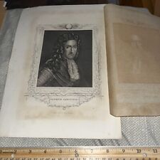 Patrick Sarsfield, 1st Earl of Lucan Antique Plate Ireland Jacobite Army History picture