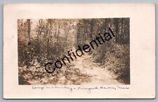 Real Photo Camp Makonikey At Martha's Vineyard Haven MA  RP RPPC M94 picture