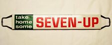 rare vintage 1965 seven 7 up soda door push sign general store stout sign co picture