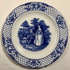 Antique Ashworth Brothers Plate Wattedu Blue England No Chips Or Cracks picture