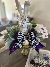 Alice In Wonderland - White Rabbit Floral Arrangement picture