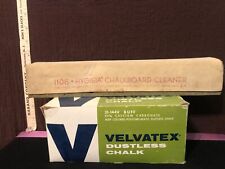 Vntg velcatex dustless chalk one gross buff 143 plus 1106 HYGIEIA Cleaner   f picture