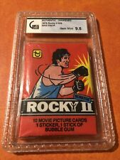 1979 Rocky 2 Unopened Pack Gai 9.5 picture