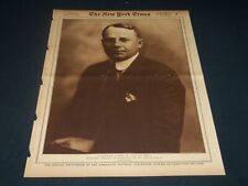 1920 JULY 11 NEW YORK TIMES PICTURE SECTION NO. 4 - GOVERNOR COX - NT 8766 picture