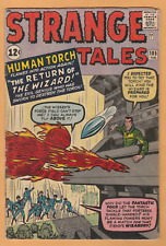 Strange Tales #105 - Human Torch - Fantastic Four - OW - VG (4.0) picture