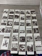 Early Antique German Cards 34 Total Castles & More picture