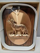 Vintage A&F  st. Jacob's wolf Wall Plaque Copper Background Canada picture