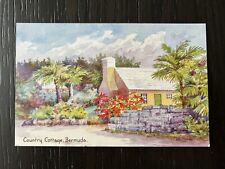 Country Cottage Bermuda Postcard 1930s picture