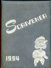 Original 1954 Springfield, Pennsylvania Yearbook - The Scrivener   picture