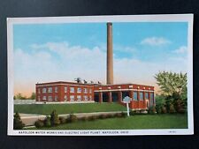 Postcard Napoleon OH - Water Works and Electric Power Plant  picture