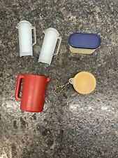 Vintage Tupperware REFRIGERATOR MAGNETS - Mixed Lot of 5 Keychain  picture
