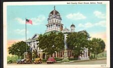 Postcard Belton TX Bell County Court House Building Posted 1957 picture