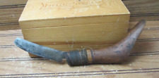 Antique Native American Indian Northern New England Crooked Knife Signed picture