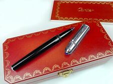 CARTIER Diablo Chevrons pf ST180107 Rollerball Pen with Box & Warranty Booklet picture