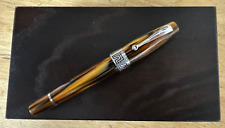Montegrappa Extra 1930 Celluloid Turtle Brown Rollerball NOS. ISEXTRCW picture