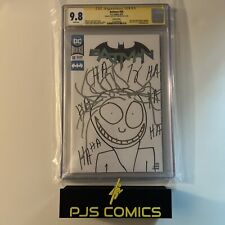Batman #50 DC Comics CGC SS 9.8 Signed & Sketch by Tom King of The Joker 2018 picture