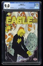 Eagle #6 CGC VF/NM 9.0 White Pages 1st Published Artwork by Adam Hughes picture