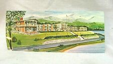 Vintage Postcard Lakeside Motor Inn Lake Placid NY Panoramic Mid Century picture