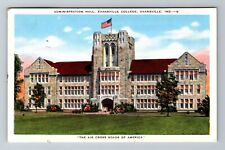 Evansville IN-Indiana, Administration Hall, College, Vintage c1948 Postcard picture