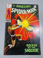 AMAZING SPIDER-MAN #72 Marvel 1969 Shocker John Romita Nice Solid Copy 1st Print picture