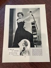 Miss Beatrice Harrison Celebrated Cellist Dorothy Wilding Photos The Tatler 1932 picture