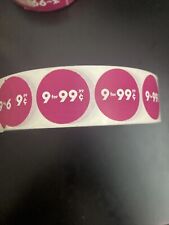 *RARE* The 99 Store (99 Cent Only) PRICE TAGS (BANKRUPT) HARD TO FIND picture