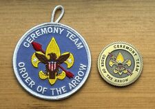 CHALLENGE COIN Plus PATCH Order Arrow Lodge Boy Scout Award Gift CEREMONY TEAM picture