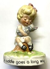 Vintage George Good Figurine, 1979, A Cuddle Goes A Long Way picture