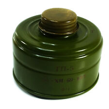 Genuine Soviet era ussr gas mask filter canister replacement cartridge NEW 40 mm picture
