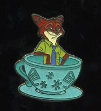 HKDL Hong Kong Magic Access Mad Tea Cup Mystery Nick Wilde Disney Pin 124458 picture