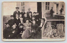 West Gorton Bible Church NY Posted 1908 Young People Mission Photo 1906 Postcard picture