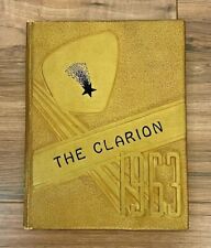 1963 Clarion Danville Ohio High School Yearbook   No writing    picture