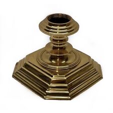 Lamp Candle Holder Base Foot Part Riser Solid Brass Gold Vintage 5x5x4