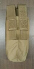 BMI Defense Systems Turret Gunner  MOLLE Double Flare Pouch  Coyote USMC NOS picture