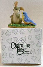 Charming Tails~ A LITTLE BIRD TOLD ME.. Figure 89/720 ~ Fitz & Floyd ~ NIB picture