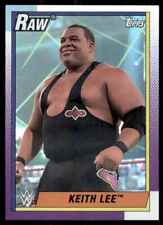 2021 Topps Heritage WWE Rainbow Foil Keith Lee #21 picture