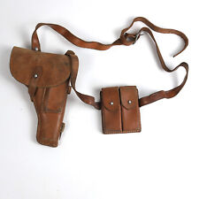 Original Chinese Type 54 Holster Real Leather TT-33 Makarov Pistol Case picture