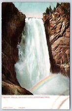 Postcard Great Falls, 360-Feet, Yellowstone National Park, Unposted picture
