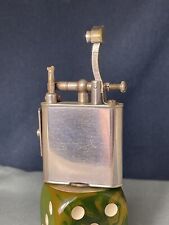 Rare Art Deco Silver Plated 1930s Alfred Dunhill Unique Petrol Pipe Lighter picture