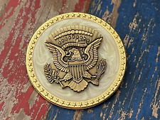 President DONALD J. TRUMP White House MELANIA TRUMP Presidential Seal Brooch picture