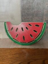 Vintage WM. A. Rogers Oneida Silversmiths Watermelon Trivet picture
