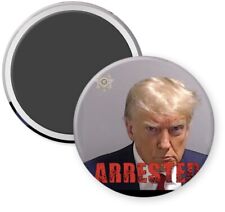 Trump Mugshot ARRESTED 3 inch Magnet. Ships from USA picture