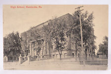 Nanticoke Pennsylvania High School Building Schoolhouse Antique Postcard picture